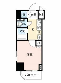 ルーブル大鳥居参番館【6階】の間取り