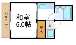 東栄マンション【3階】の間取り