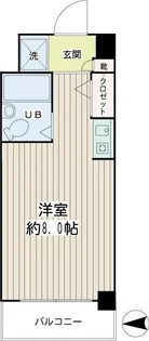 RKB24【4階】の間取り
