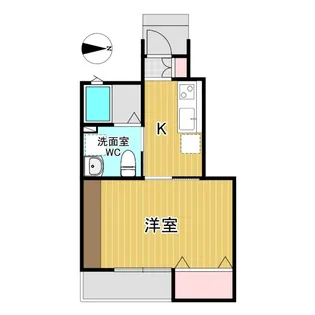 レセナ緑町A【1階】の間取り