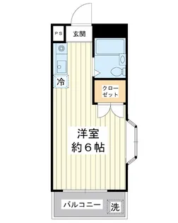 レジデンスGOOD【3階】の間取り