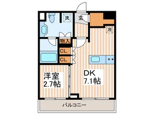 イアース小竹向原【4階】の間取り