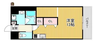 DiasII【8階】の間取り