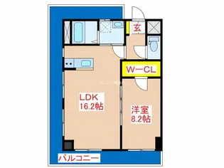 MARUビル【5階】の間取り