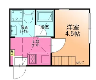 アザーレ・パッシオあざみ野【1階】の間取り