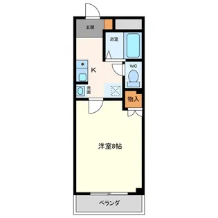 エトワール・K【2階】の間取り