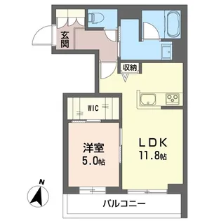 マハロ・ハレ【3階】の間取り
