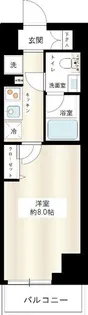 HY’s crecer 清澄白河【4階】の間取り