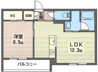 K BREEZE【2階】の間取り