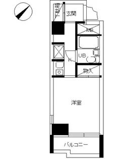 スカイコート大森第4【7階】の間取り