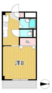 ガーデンヒルズst.ジョーンズ【2階】の間取り