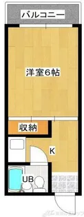 第2三恵マンション 311号室【3階】の間取り