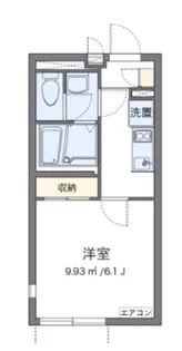 クレイノ幸【2階】の間取り