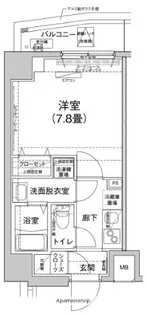 アイルグランデ押上イースト【2階】の間取り