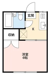 ランドハイツ【2階】の間取り