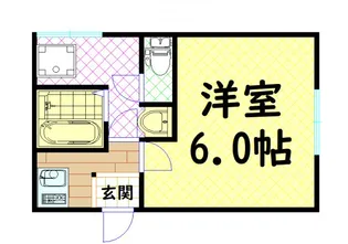 レガーレ谷町【4階】の間取り