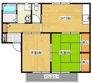グランシャリオ【2階】の間取り