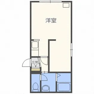 DUE CASA COMODO【2階】の間取り