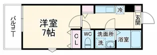(仮称)ジーメゾン見沼東門前【2階】の間取り