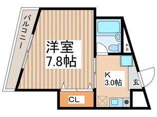 メゾンドフォーレ【5階】の間取り