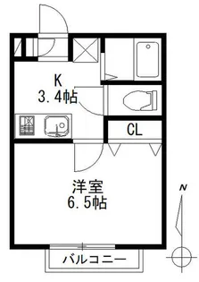 ViaMite【1階】の間取り