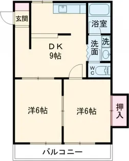 セントラルパーク【1階】の間取り
