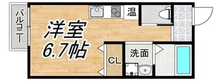 ロジェ杭瀬【2階】の間取り