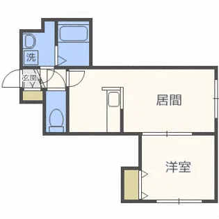 グローリーN28【2階】の間取り