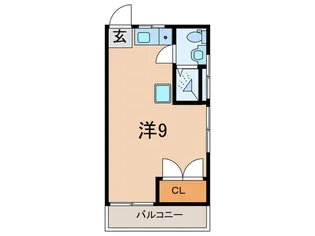 カーサ南品川【3階】の間取り