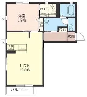 ShaMaison ヴィラ クレセント【2階】の間取り
