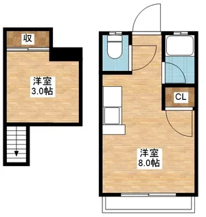 ベルビュー西琴平【1階】の間取り