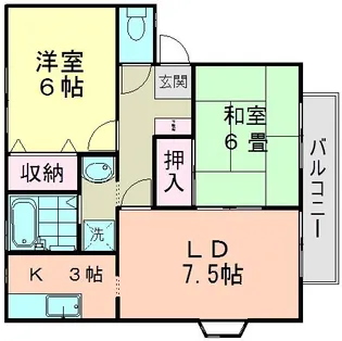 セントネージュ【2階】の間取り