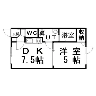 Leo by URBAN【1階】の間取り