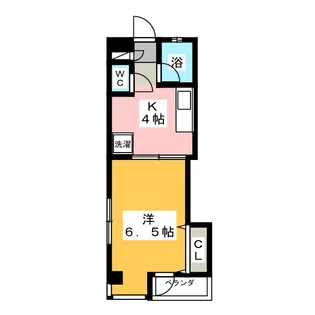 イワオビル【4階】の間取り