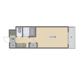 フレンドシップI【5階】の間取り