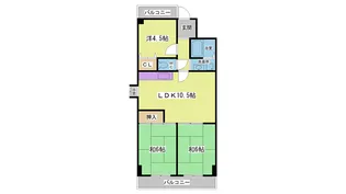 YOSHIDA BILD【4階】の間取り