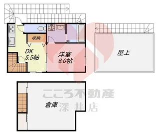 大阪府岸和田市別所町3【一戸建】の間取り