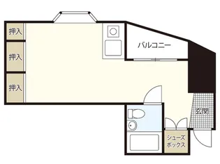 喜代ビル【4階】の間取り