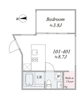 trias310【2階】の間取り