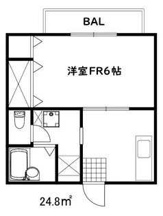 中山手ガーデンパレスA棟【1階】の間取り