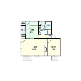 神奈川県小田原市曽比【アパート】の間取り