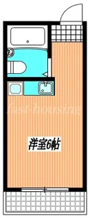 サンパレス第3連雀【2階】の間取り