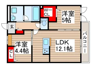 Richesse【2階】の間取り