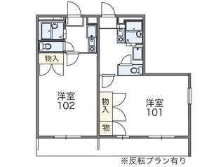 MONTE小石川【3階】の間取り