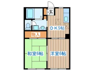 フレグランススズキ【1階】の間取り