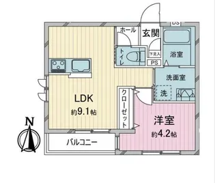 メゾン・エスポワール【3階】の間取り