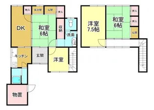 滋賀県大津市真野5【一戸建】の間取り