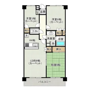 3LDKの間取り画像