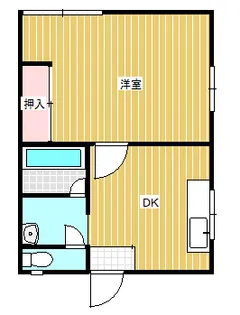 コーポ武藤【2階】の間取り
