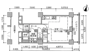 東京都品川区西大井1【マンション】の間取り
